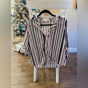 Eden & Olivia Women's Striped Top - Multicolor